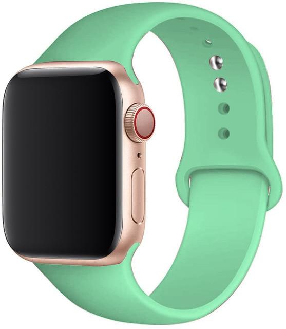 Silicone Strap Apple Watch Bands